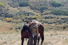 Stopping to appreciate the view from the lease.