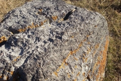 Rubbing stone.